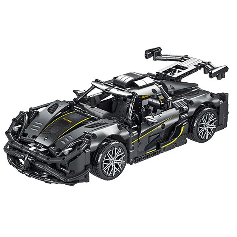 Building Blocks Tech MOC Koenigsegg One Racing Car Bricks Toys - 1