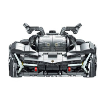 Thumbnail for Building Blocks Tech MOC Lambo Terzo Millennio Sports Car Bricks Toys - 3