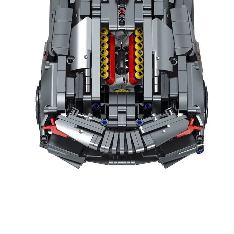 Building Blocks Tech MOC Lambo Terzo Millennio Sports Car Bricks Toys - 6
