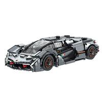 Thumbnail for Building Blocks Tech MOC Lambo Terzo Millennio Sports Car Bricks Toys - 5