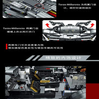Thumbnail for Building Blocks Tech MOC Lambo Terzo Millennio Sports Car Bricks Toys - 14