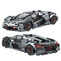 Thumbnail for Building Blocks Tech MOC Lambo Terzo Millennio Sports Car Bricks Toys - 1