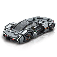 Thumbnail for Building Blocks Tech MOC Lambo Terzo Millennio Sports Car Bricks Toys - 4
