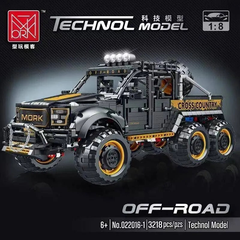 Building Blocks Tech MOC Off-Road SUV Mountain Truck Bricks Toy 022016-1 - 2