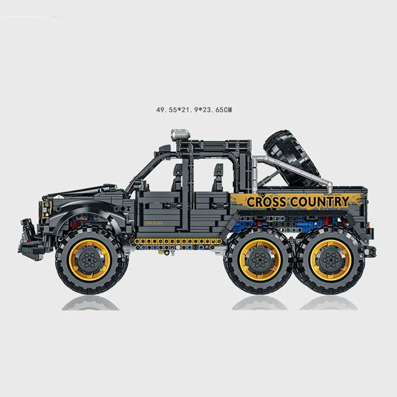 Building Blocks Tech MOC Off-Road SUV Mountain Truck Bricks Toy 022016-1 Construction Set Toys - 5
