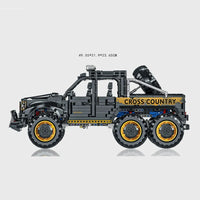 Thumbnail for Building Blocks Tech MOC Off-Road SUV Mountain Truck Bricks Toy 022016-1 Construction Set Toys - 5