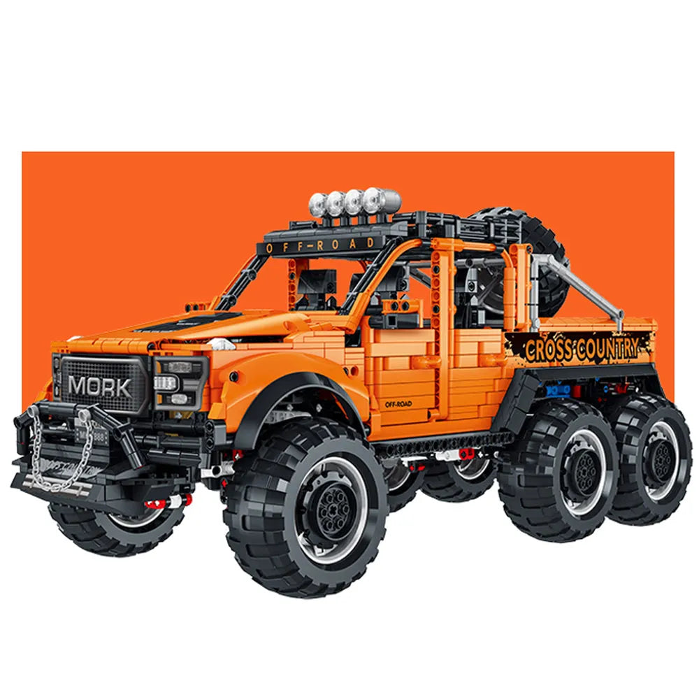 Building Blocks Tech MOC SUV Off-Road Car Mountain Truck Bricks Toys - 1