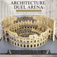 Thumbnail for Building Blocks Architecture Creator Expert MOC Rome Colosseum Bricks Toys - 4