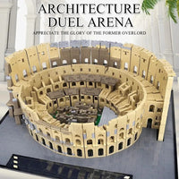 Thumbnail for Building Blocks Architecture Creator Expert MOC Rome Colosseum Bricks Toys - 5