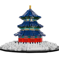 Thumbnail for Building Blocks Architecture Creator Expert MOC Temple Of Heaven Bricks Toys - 3
