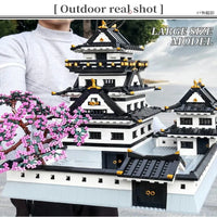 Thumbnail for Building Blocks Architecture MOC View Sakura Himeji Castle Bricks Toy - 8