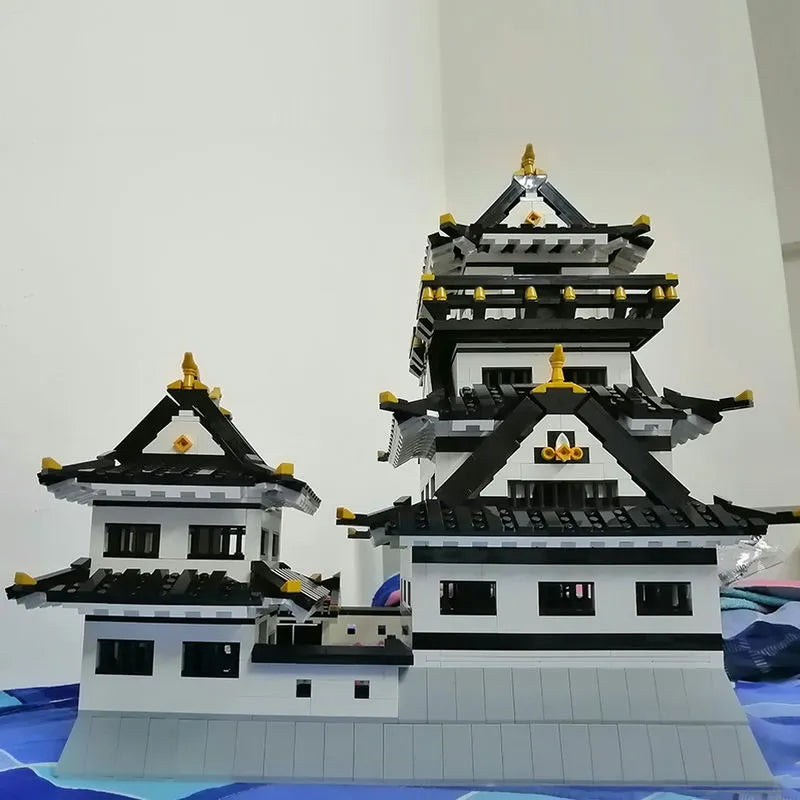 Building Blocks Architecture MOC View Sakura Himeji Castle Bricks Toy - 2
