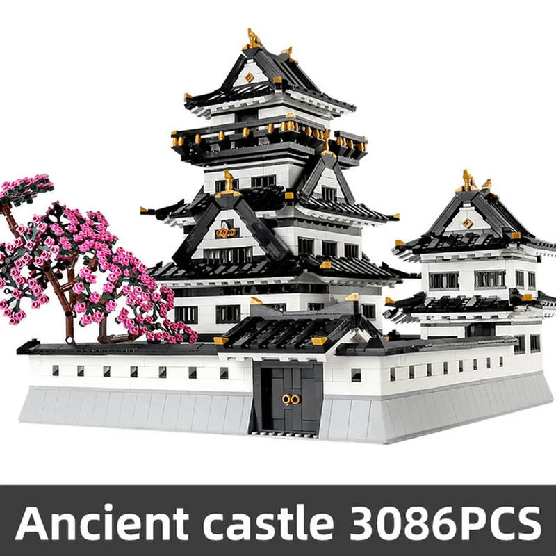 Building Blocks Architecture MOC View Sakura Himeji Castle Bricks Toy - 1