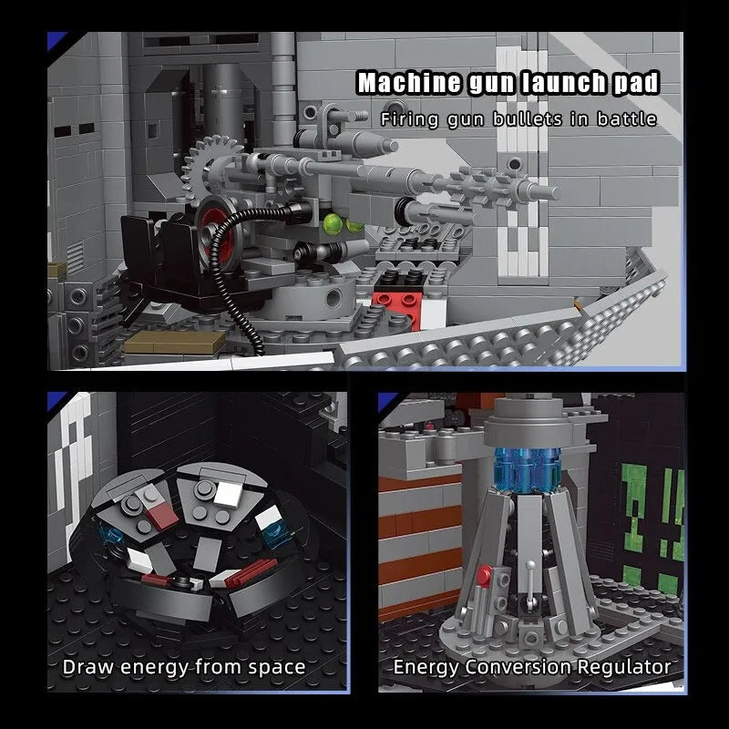 Building Blocks Block Star Wars MOC UCS Death 2 Bricks Toy EU - 9
