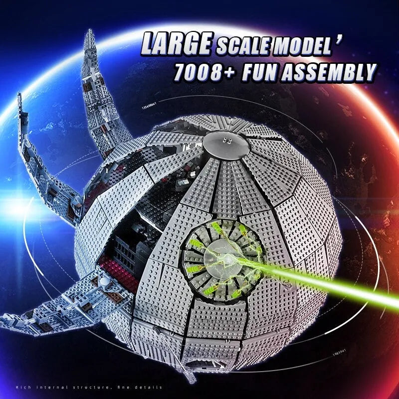 Building Blocks Block Star Wars MOC UCS Death 2 Bricks Toy EU - 6