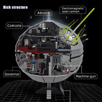 Thumbnail for Building Blocks Block Star Wars MOC UCS Death 2 Bricks Toy EU - 7