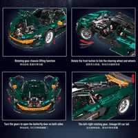 Thumbnail for Building Blocks MOC 13091 Super Hypercar P1 Racing Car Bricks Toy - 4