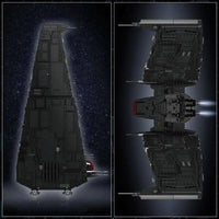 Thumbnail for Building Blocks Building Blocks UCS Star Wars MOC Command Upsilon Shuttle Bricks Toy Construction Set Toys - 4