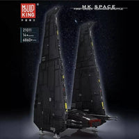 Thumbnail for Building Blocks Building Blocks UCS Star Wars MOC Command Upsilon Shuttle Bricks Toy Construction Set Toys - 7