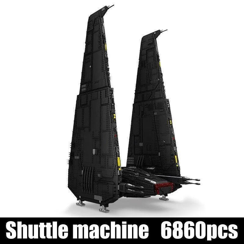 Building Blocks Building Blocks UCS Star Wars MOC Command Upsilon Shuttle Bricks Toy Construction Set Toys - 1