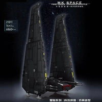 Thumbnail for Building Blocks Building Blocks UCS Star Wars MOC Command Upsilon Shuttle Bricks Toy Construction Set Toys - 3