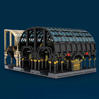 Thumbnail for Building Blocks City Creator Expert Magic Train Station Bricks Toy 12011 - 6