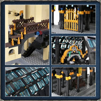 Thumbnail for Building Blocks City Creator Expert Magic Train Station Bricks Toy 12011 - 3