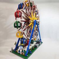 Thumbnail for Building Blocks City Creator Expert MOC Motorized RC Ferris Wheel Bricks Toy - 14