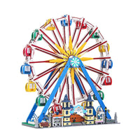 Thumbnail for Building Blocks City Creator Expert MOC Motorized RC Ferris Wheel Bricks Toy - 1