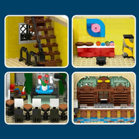 Thumbnail for Building Blocks City Creator MOC Experts Corner Post Office with Light Bricks Toys Construction Set Toys - 5