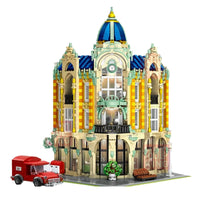 Thumbnail for Building Blocks City Creator MOC Experts Corner Post Office with Light Bricks Toys Construction Set Toys - 1