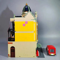 Thumbnail for Building Blocks City Creator MOC Experts Corner Post Office with Light Bricks Toys - 14