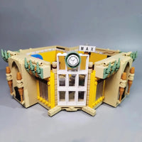 Thumbnail for Building Blocks City Creator MOC Experts Corner Post Office with Light Bricks Toys - 7