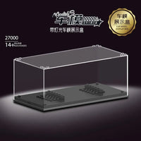 Thumbnail for Building Blocks Clear Display Box for Car Bricks Show Off Kids Toys Storage Case - 2