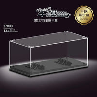 Thumbnail for Building Blocks Clear Display Box for Car Bricks Show Off Kids Toys Storage Case - 2