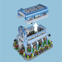 Thumbnail for Building Blocks Creator Expert MOC Botanical Garden With Lights Bricks Toy - 5