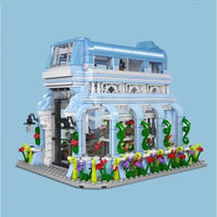 Thumbnail for Building Blocks Creator Expert MOC Botanical Garden With Lights Bricks Toy - 4