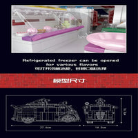 Thumbnail for Building Blocks Creator Expert Tech MOC Ice Cream Truck Bricks Toy 10039 Construction Set Toys - 6