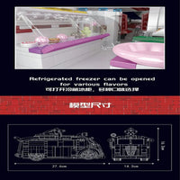 Thumbnail for Building Blocks Creator Expert Tech MOC Ice Cream Truck Bricks Toy 10039 - 6