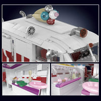 Thumbnail for Building Blocks Creator Expert Tech MOC Ice Cream Truck Bricks Toy 10039 Construction Set Toys - 10