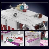 Thumbnail for Building Blocks Creator Expert Tech MOC Ice Cream Truck Bricks Toy 10039 - 10