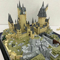 Thumbnail for Building Blocks Harry Potter MOC Hogwarts Witchcraft School Bricks Toy Construction Set Toys - 10