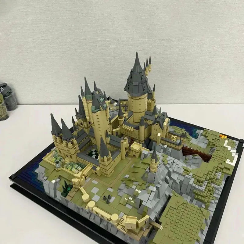 Building Blocks Harry Potter MOC Hogwarts Witchcraft School Bricks Toy Construction Set Toys - 11