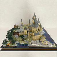 Thumbnail for Building Blocks Harry Potter MOC Hogwarts Witchcraft School Bricks Toy Construction Set Toys - 13