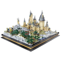 Thumbnail for Building Blocks Harry Potter MOC Hogwarts Witchcraft School Bricks Toy - 3
