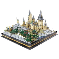Thumbnail for Building Blocks Harry Potter MOC Hogwarts Witchcraft School Bricks Toy Construction Set Toys - 3
