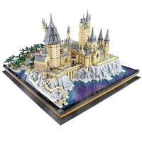Thumbnail for Building Blocks Harry Potter MOC Hogwarts Witchcraft School Bricks Toy Construction Set Toys - 1