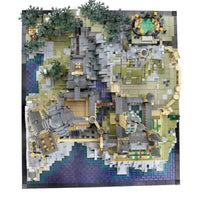 Thumbnail for Building Blocks Harry Potter MOC Hogwarts Witchcraft School Bricks Toy Construction Set Toys - 5
