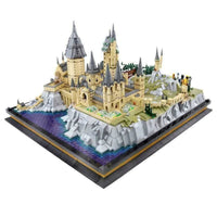 Thumbnail for Building Blocks Harry Potter MOC Hogwarts Witchcraft School Bricks Toy - 2