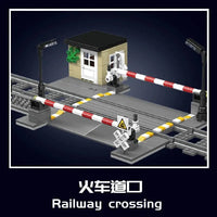 Thumbnail for Building Blocks High Tech RC DF4B Diesel Locomotive Train Bricks Toy Construction Set Toys - 11